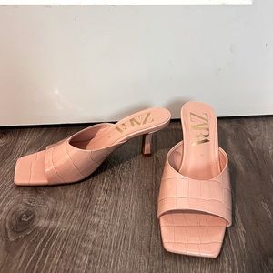 Zara Nude Kitten Heels
